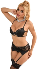 SUBBLIME - 945046 LACE BRA + PANTIES