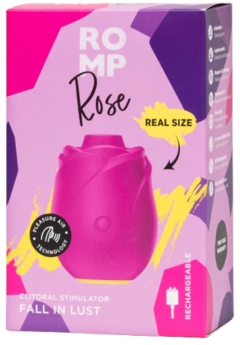 ROMP - ROSE PINK-SHAPED CLITORAL SUCTION TOOL