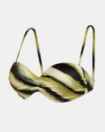 Γυναικείο Μαγιό Rock Club - Strapless  - LAGOON PRINT - Bikini push-up - Cup B