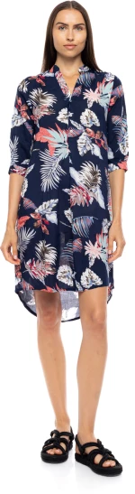 Γυναικείο Beachdress Pink Label - TROPICAL - 3/4 Μανίκι - Viscose