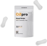 O2pro nasal strips 30pcs Διάφανο/Transparent