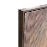 LIBERTA PLOW ΠΙΝΑΚΑΣ ΔΙΑΚΟΣΜΗΣΗΣ 60x90x4cm ΚΑΜΒΑΣ ΚΑΦΕ ΣΚΟΥΡΟ MDF