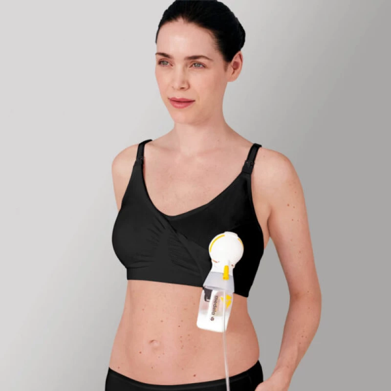 Medela Στηθόδεσμος Θηλασμού & Άντλησης 3in1 Nursing and Pumping Bra Μαύρο Medium 101043829