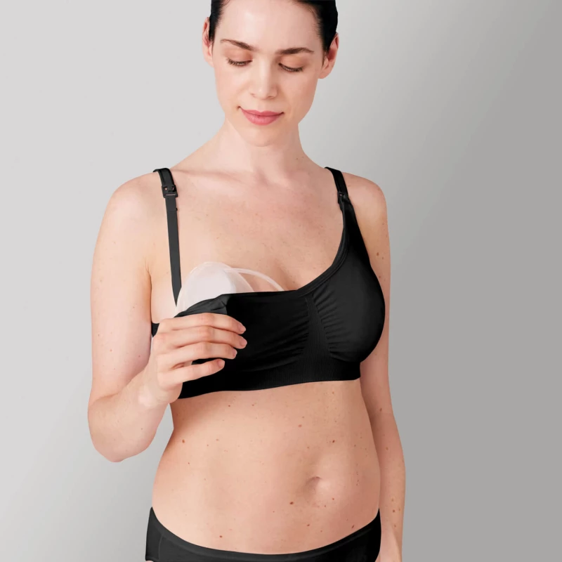 Medela Στηθόδεσμος Θηλασμού & Άντλησης 3in1 Nursing and Pumping Bra Μαύρο Medium 101043829
