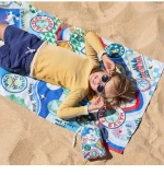 Dock & Bay Πετσέτα θαλάσσης - Into the Wild Microfiber  (Μικροϊνες) 160x90cm 5061011626233