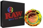 Raw Rainbow Glass Ashtray