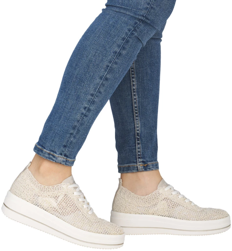 Remonte D1C14-60 Ανατομικό Sneaker Μπεζ