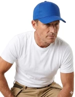 Βαμβακερό Τζόκεϊ Εργασίας Μπλε Ρουά - Baseball Cap Rocky Royal Blue