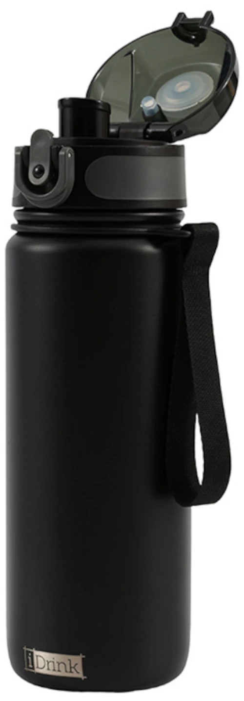 Ανοξείδωτο Παγούρι i Drink Therm Bottle 595ml Black ID0555