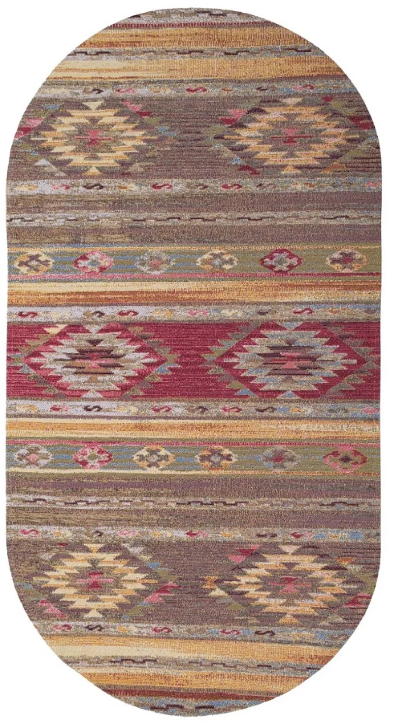 Χαλί αντιολισθητικό 75x150 Canvas 893 X oval Royal Carpet