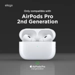 Θήκη AirPods Pro 2nd Gen Elago Cassette Player Case Σιλικόνης με Λουράκι Χειρός - Blue (EAPP2C-CST-BL)