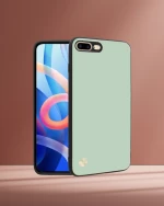 Θήκη iPhone 8 Plus / 7 Plus Bodycell Vegan Cover Σκληρή - Light Green (5206015076077)