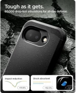 Θήκη Google Pixel 10a Spigen Tough Armor MagFit Ανθεκτική με MagSafe & KickStand - Black (ACS11280)