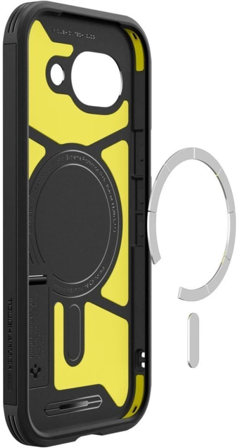 Θήκη Google Pixel 10a Spigen Tough Armor MagFit Ανθεκτική με MagSafe & KickStand - Black (ACS11280)