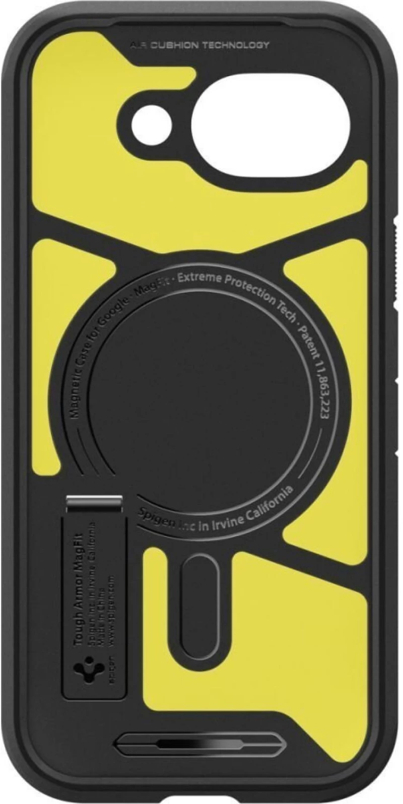 Θήκη Google Pixel 10a Spigen Tough Armor MagFit Ανθεκτική με MagSafe & KickStand - Black (ACS11280)