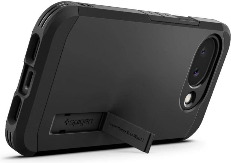 Θήκη Google Pixel 10a Spigen Tough Armor MagFit Ανθεκτική με MagSafe & KickStand - Black (ACS11280)