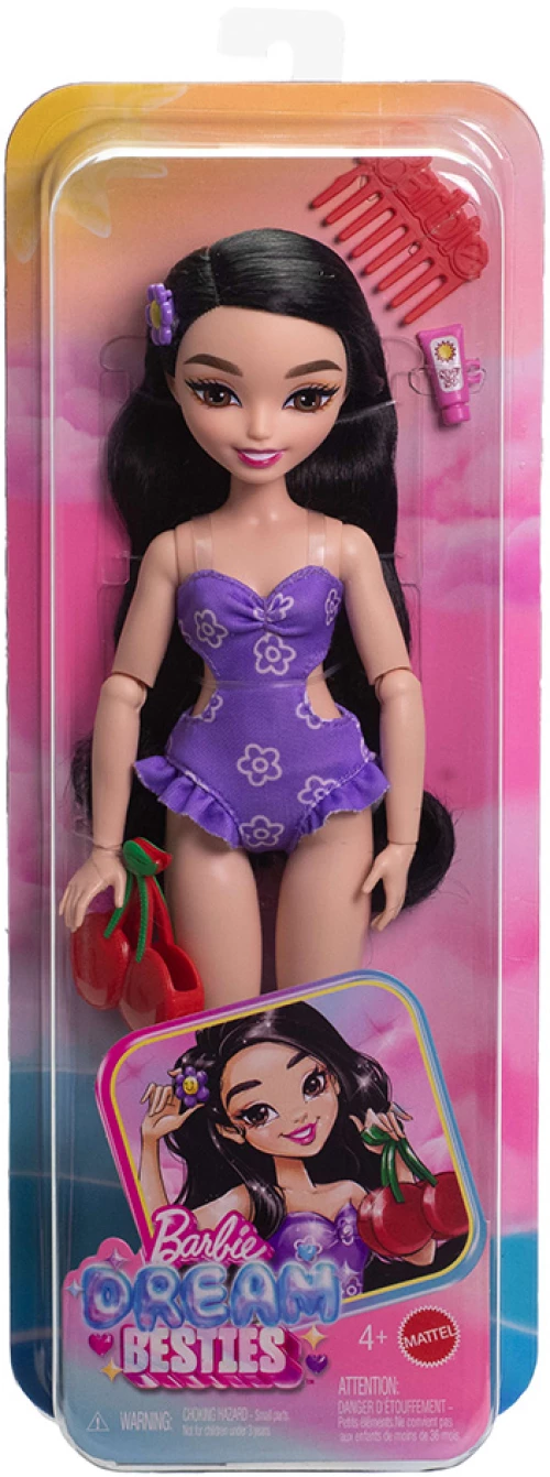 BARBIE DREAM BESTIES IMPULSE ΚΟΥΚΛΑ ΜΕ ΜΩΒ ΜΑΓΙΩ (#JGH86)