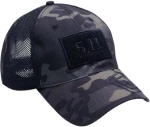 Ανδρικό καπέλο jockey στρατιωτικού τύπου - M01 - 270591 -  Army Black