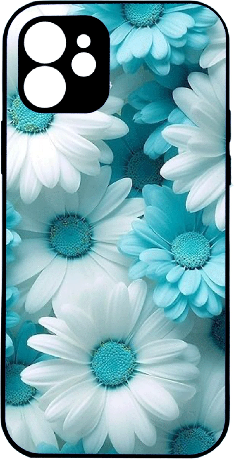 CUSTOM FLOWERS LIGHT BLUE - Realme 12 Plus