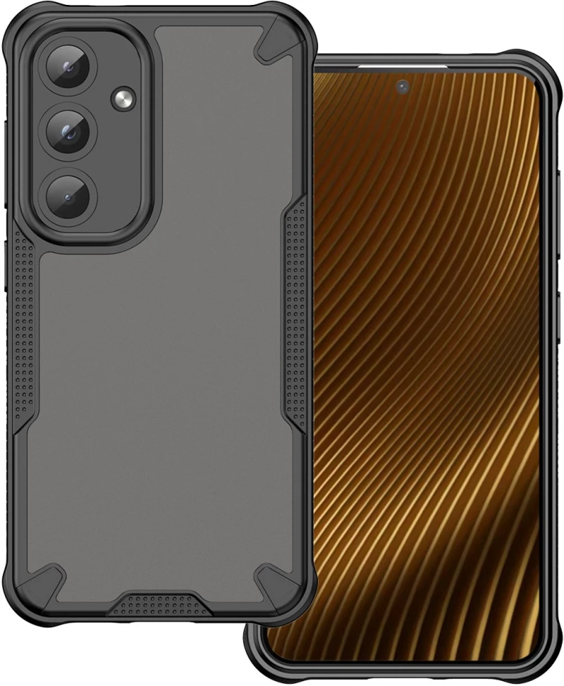 Defender Matt case for Samsung Galaxy S25 FE black