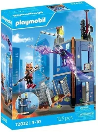PLAYMOBIL ΥΠΕΡΗΡΩΕΣ  ΜΟΝΟΜΑΧΙΑ ΣΤΟΝ ΠΥΡΓΟ- 72022