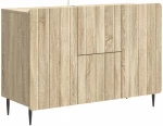 Πλαϊνό γραφείο με συρτάρι Sonoma Δρυς 89 x 34,5 x 62 εκ. Καφέ 894427