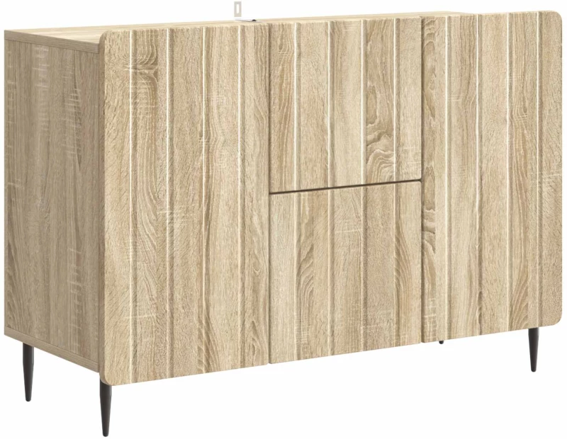 Πλαϊνό γραφείο με συρτάρι Sonoma Δρυς 89 x 34,5 x 62 εκ. Καφέ 894427