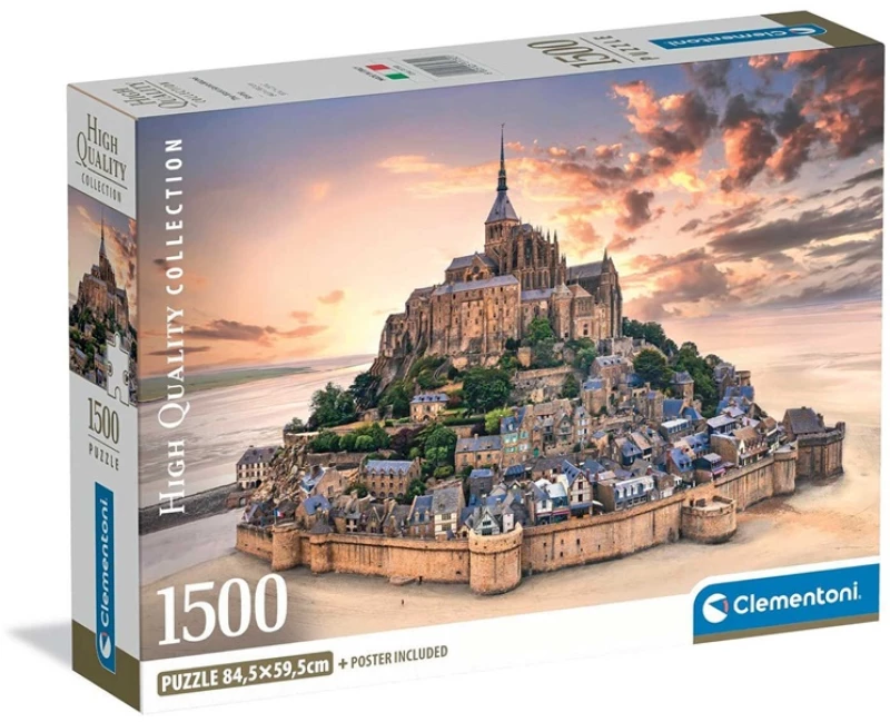 CLEMENTONI PUZZLE 1500 ΤΕΜ HIGH QUALITY COLLECTION ΑΝΑΔΥΣΗ ΤΟΥ ΣΕΝ ΜΙΣΕΛ 88281 / 31730