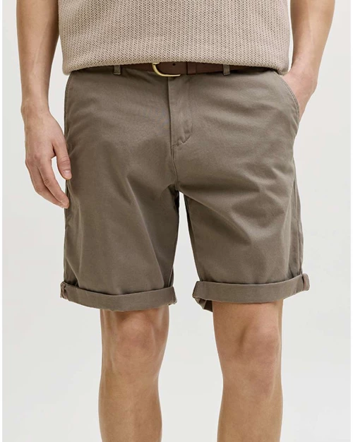 Jack&Jones 12165604 Ανδρική Βερμούδα - Χακί
