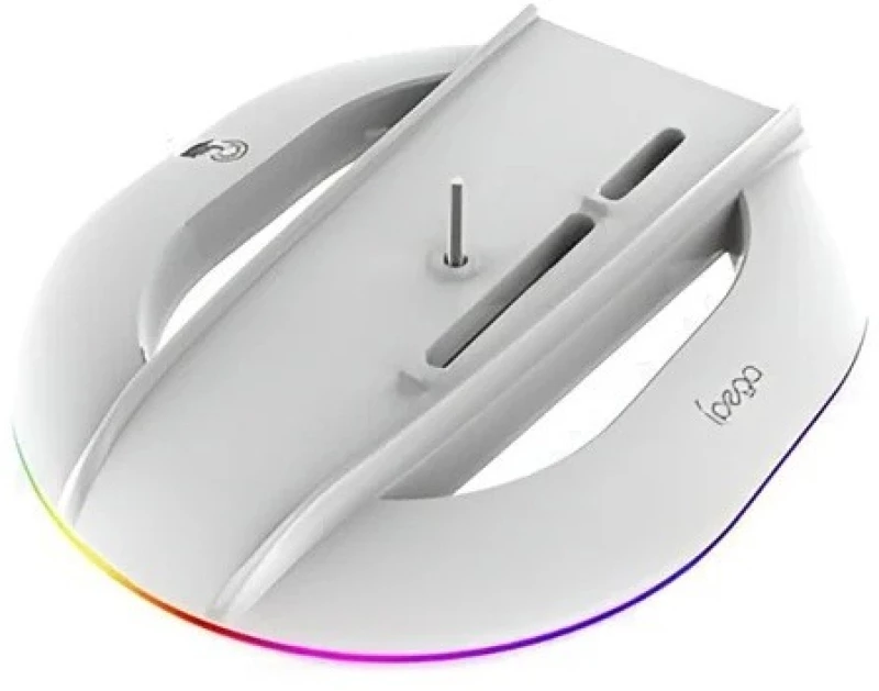 iPega PG-P5S035SA Βάση Universal RGB για Κονσόλα Παιχνιδιών PS5 Slim Λευκό