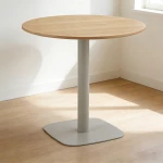 UNO ΤΡΑΠΕΖΙ ΦΥΣΙΚΟ ΓΚΡΙ 80x80x74cm