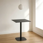 QUADRA ΤΡΑΠΕΖΙ ΜΑΥΡΟ 60x60x74cm