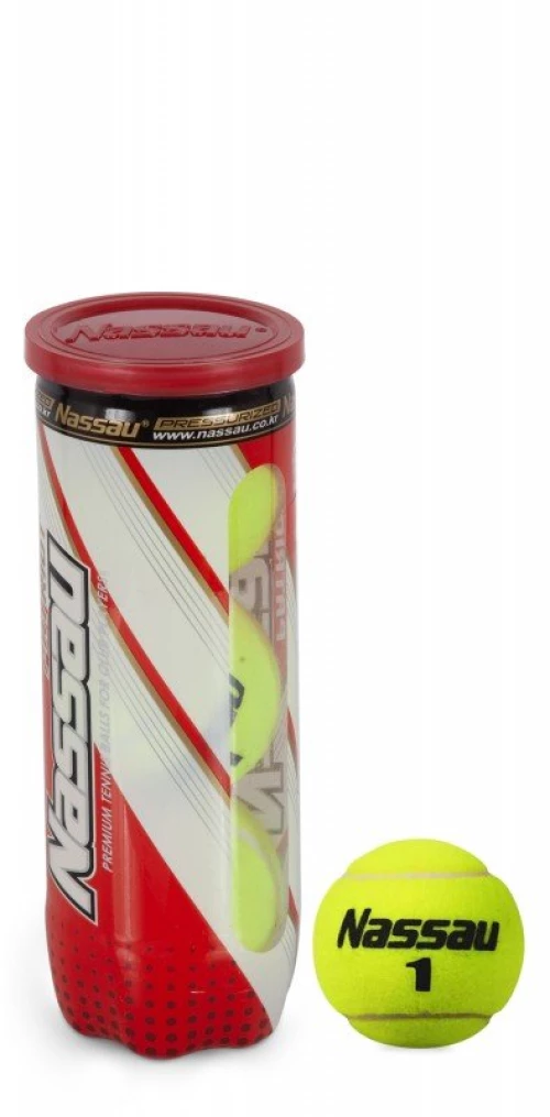 Amila 42903 Μπαλάκια Tennis  Nassau Patriot  T-1102 (Σετ 3 Τμχ) Κίτρινα
