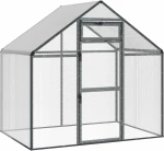 vidaXL Κλουβί Πουλιών Ανθρακί 181,5 x 110,5 x 173,5 εκ