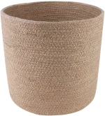 vidaXL Σετ Γλαστρών 2 pcs Φυσικό Ø 28 x 28 εκ 100% Γιούτα Τοσσά