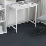 vidaXL Πλακάκι Χαλιού Μπλε Γκρι 50 x 50 cm 4 pcs