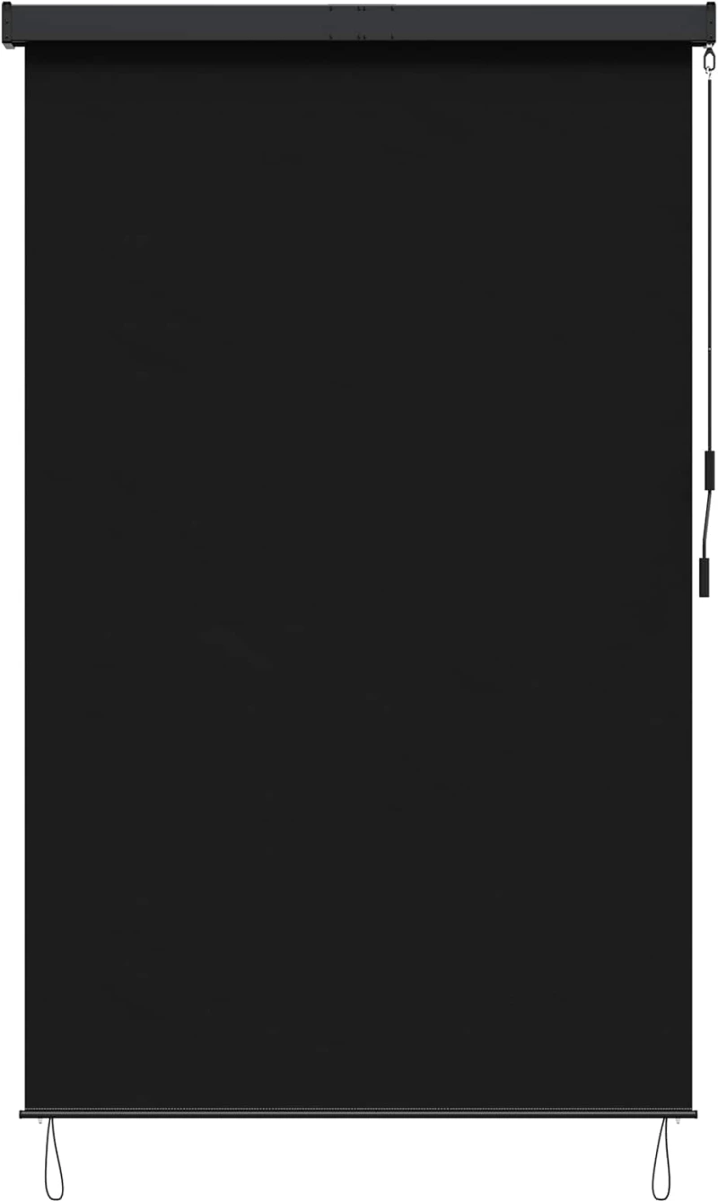 vidaXL Ρόλερ Μαύρο 140 x 250 cm Ύφασμα και Αλουμίνιο