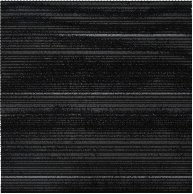 vidaXL Πλακάκι Χαλιού Ριγέ Σκούρο Γκρι 50 x 50 cm 20 pcs