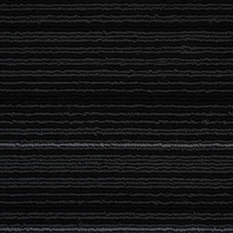 vidaXL Πλακάκι Χαλιού Ριγέ Σκούρο Γκρι 50 x 50 cm 36 pcs