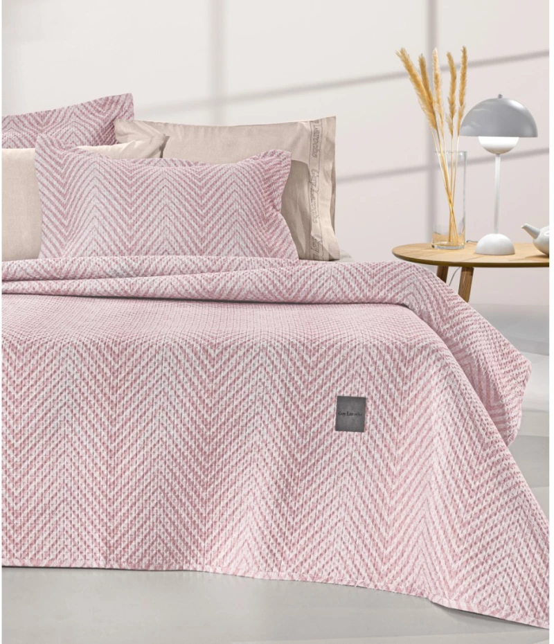 Σετ Κουβερλί Υπέρδιπλο 2 Τεμαχίων Guy Laroche Vera Pudra 220x240