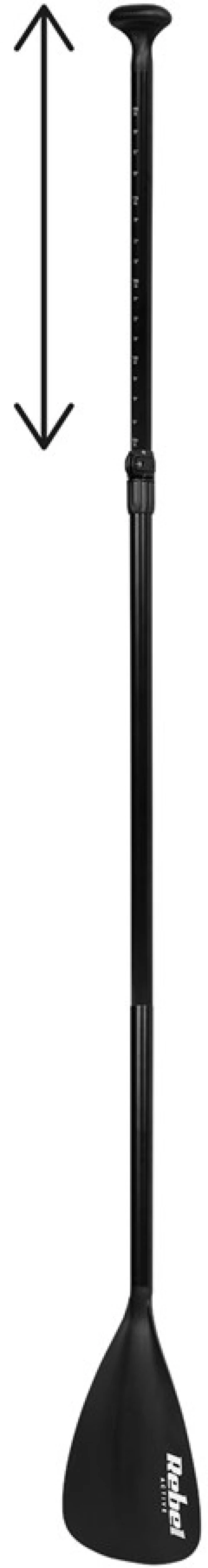 Deska SUP REBEL ACTIVE pompowana 244x76x10, zestaw