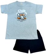ΠΙΤΖΑΜΑ ΑΝΔΡΙΚΗ NINA CLUB 155/26 ΓΚΡΙ (S - XXL)
