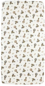 Meyco Σεντόνι με Λάστιχο Jersey Air Balloons Multicolour 70×140/150cm