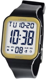 Ψηφιακό ρολόι χειρός - WF187 - Lasika - 115140 - Black/Gold