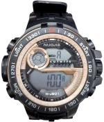 Ψηφιακό ρολόι χειρός - NJ801 - Nuojia - 115180 - Black/Gold