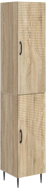 vidaXL Σέτ Ντουλαπιών 2 pcs Sonoma Δρυς 33 x 34,5 x 89,5 εκ