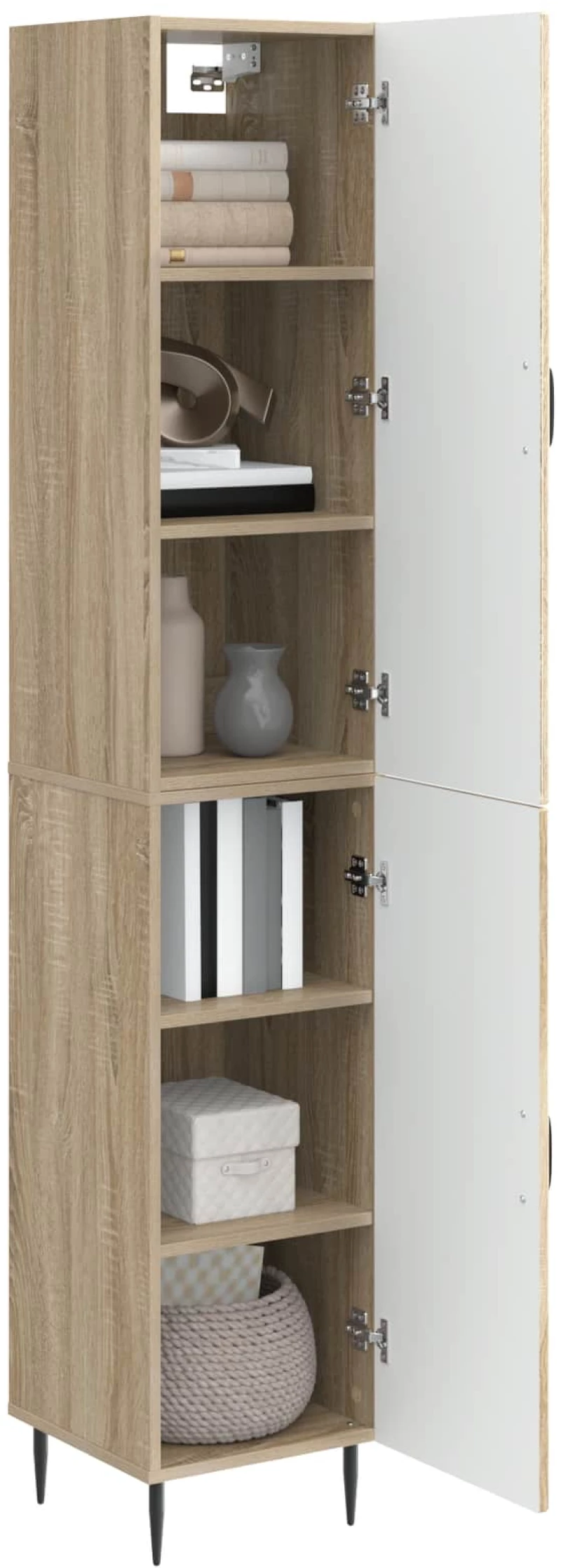 vidaXL Σέτ Ντουλαπιών 2 pcs Sonoma Δρυς 33 x 34,5 x 89,5 εκ