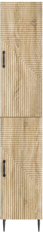 vidaXL Σέτ Ντουλαπιών 2 pcs Sonoma Δρυς 33 x 34,5 x 89,5 εκ