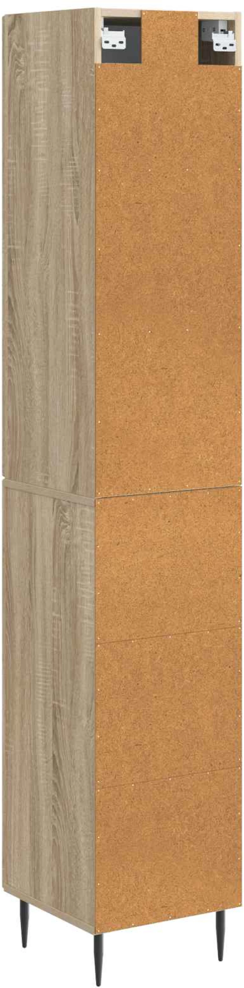 vidaXL Σέτ Ντουλαπιών 2 pcs Sonoma Δρυς 33 x 34,5 x 89,5 εκ