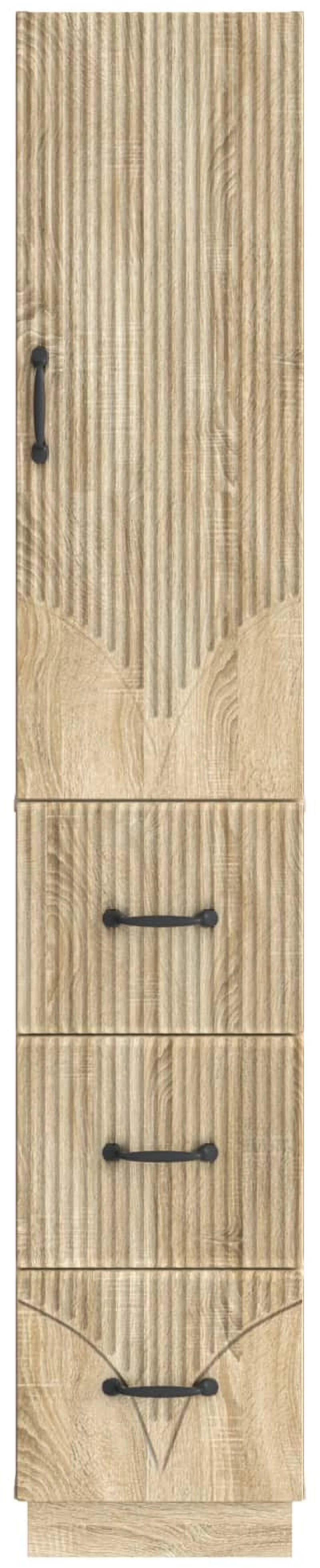 vidaXL Σέτ Ντουλαπιών 2 pcs Sonoma Δρυς 33 x 34,5 x 87 εκ.